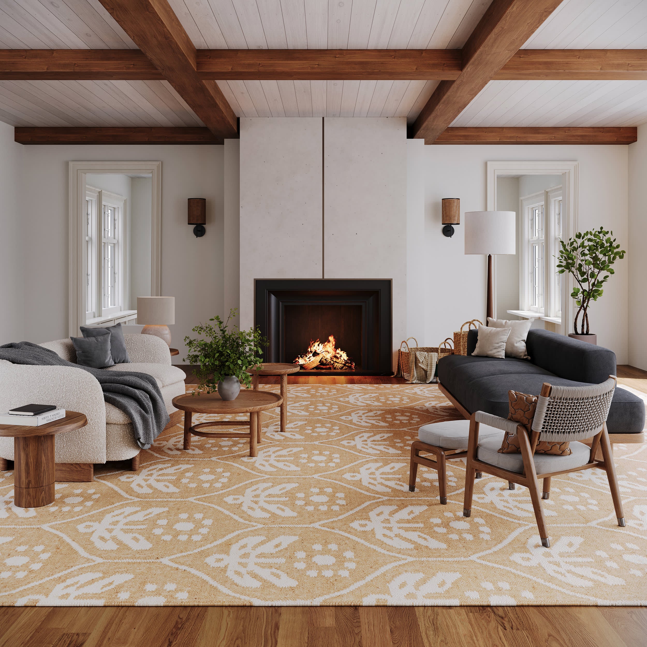 Odette Jute Rug | Natural – Annie Selke
