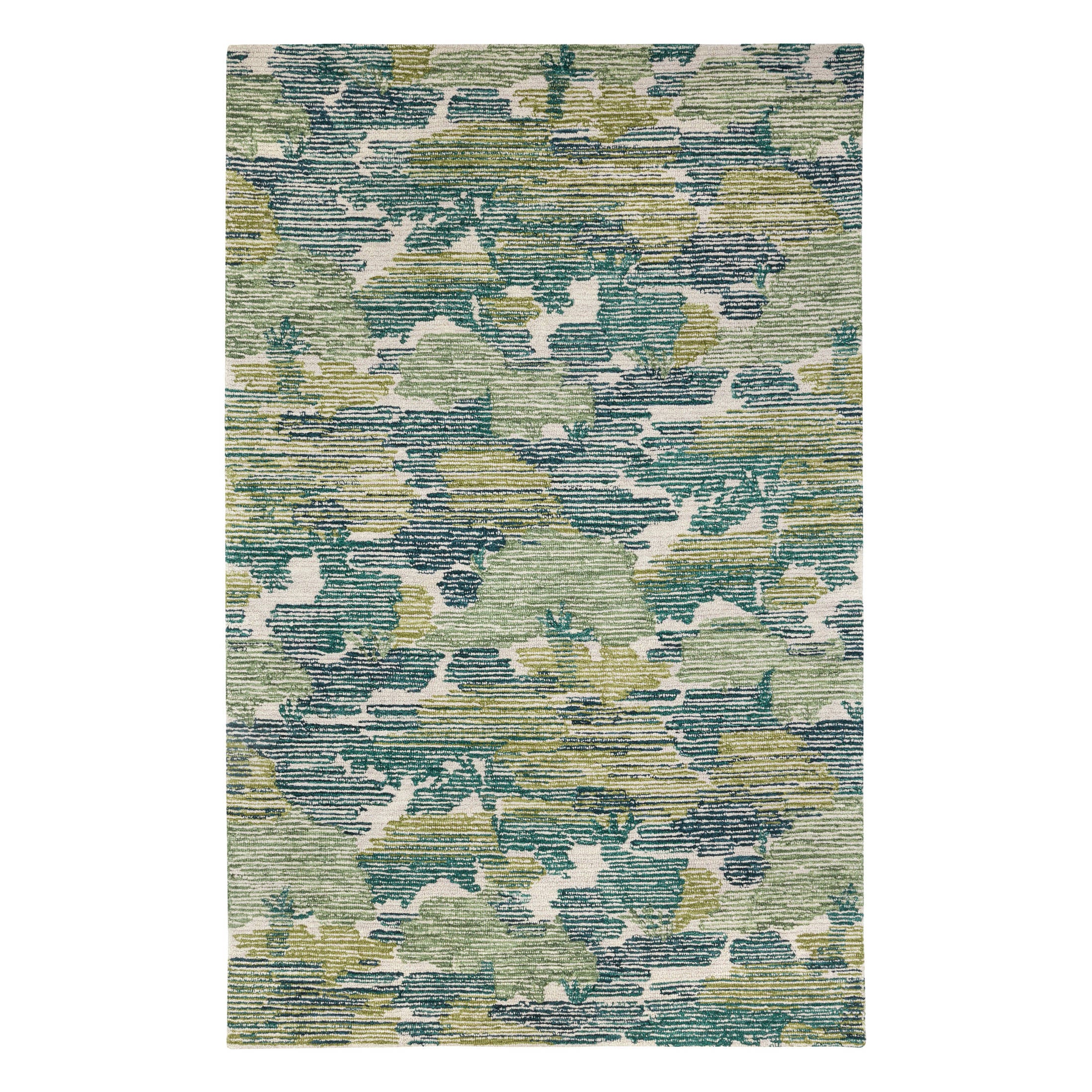 Ladycross Hand Hooked Wool Rug | Green – Annie Selke