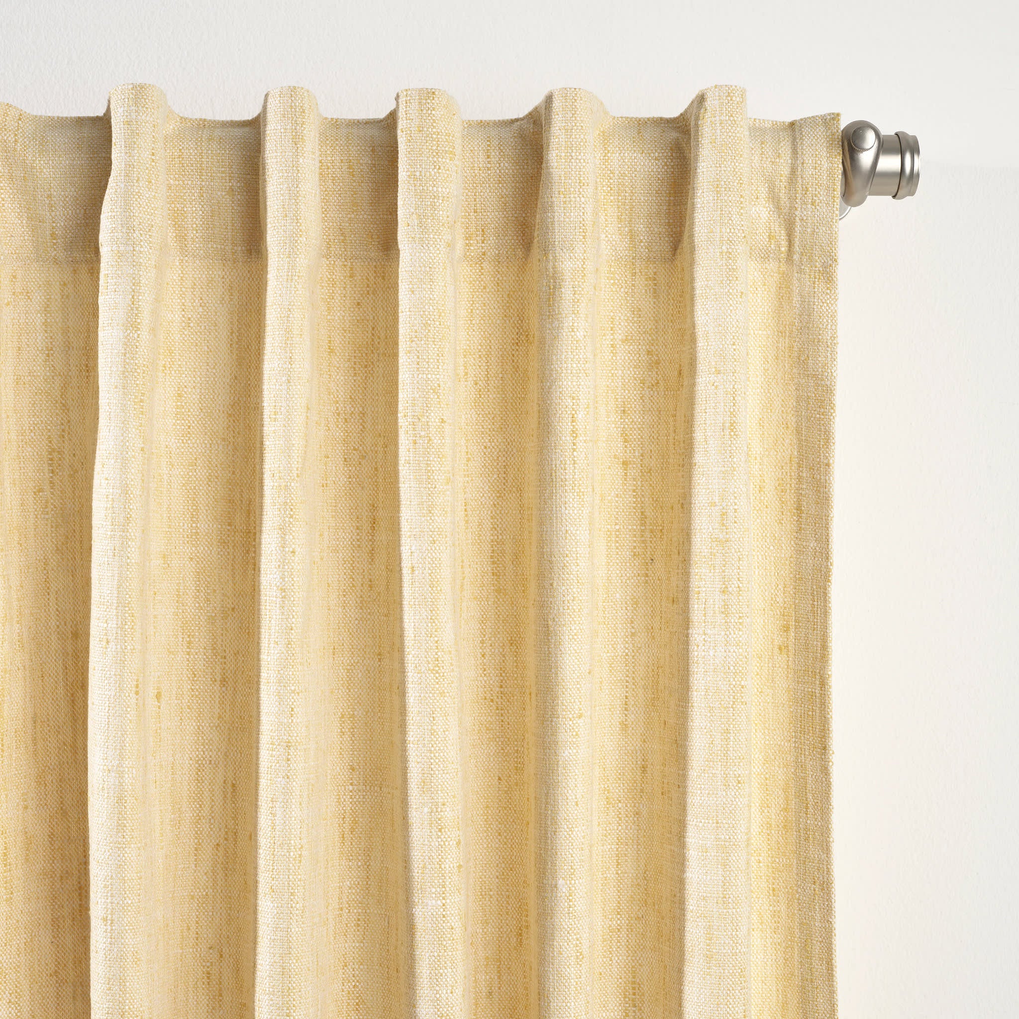 Greylock Curtain Panel | Soft Yellow – Annie Selke