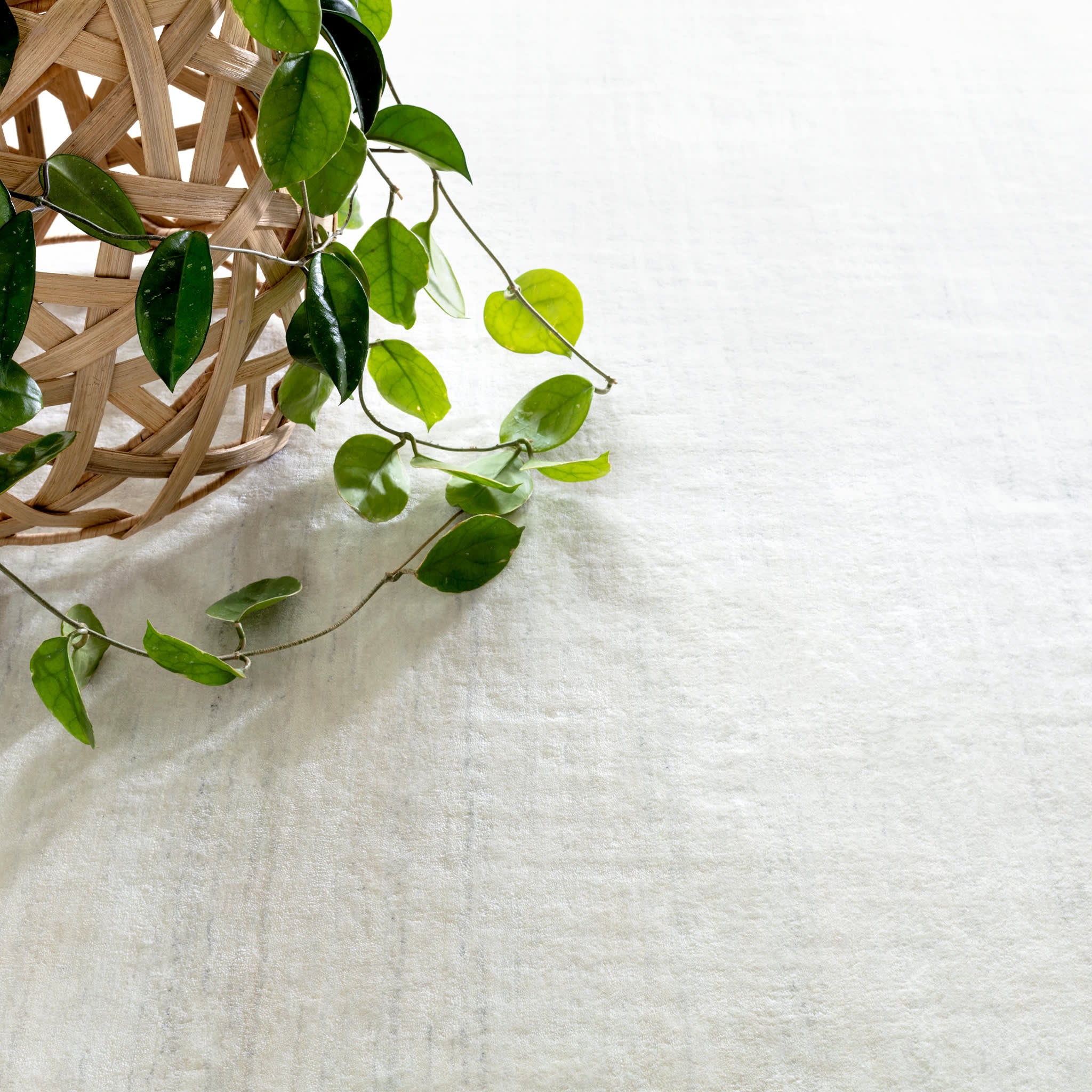 Nordic Hand Loom Knotted Performance Rug | White – Annie Selke