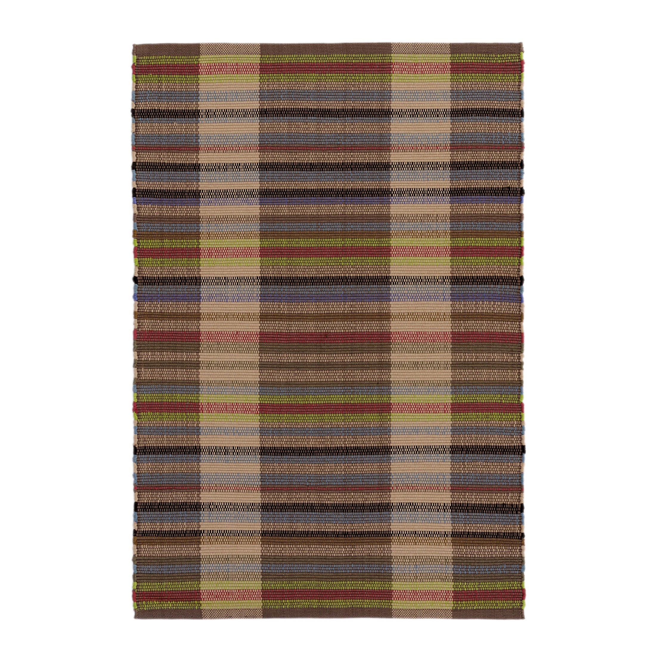 ラグ・カーペット Bott always Rug Swedish Rag Handwoven Indoor/Outdoor Rug | Blue – Annie Selke