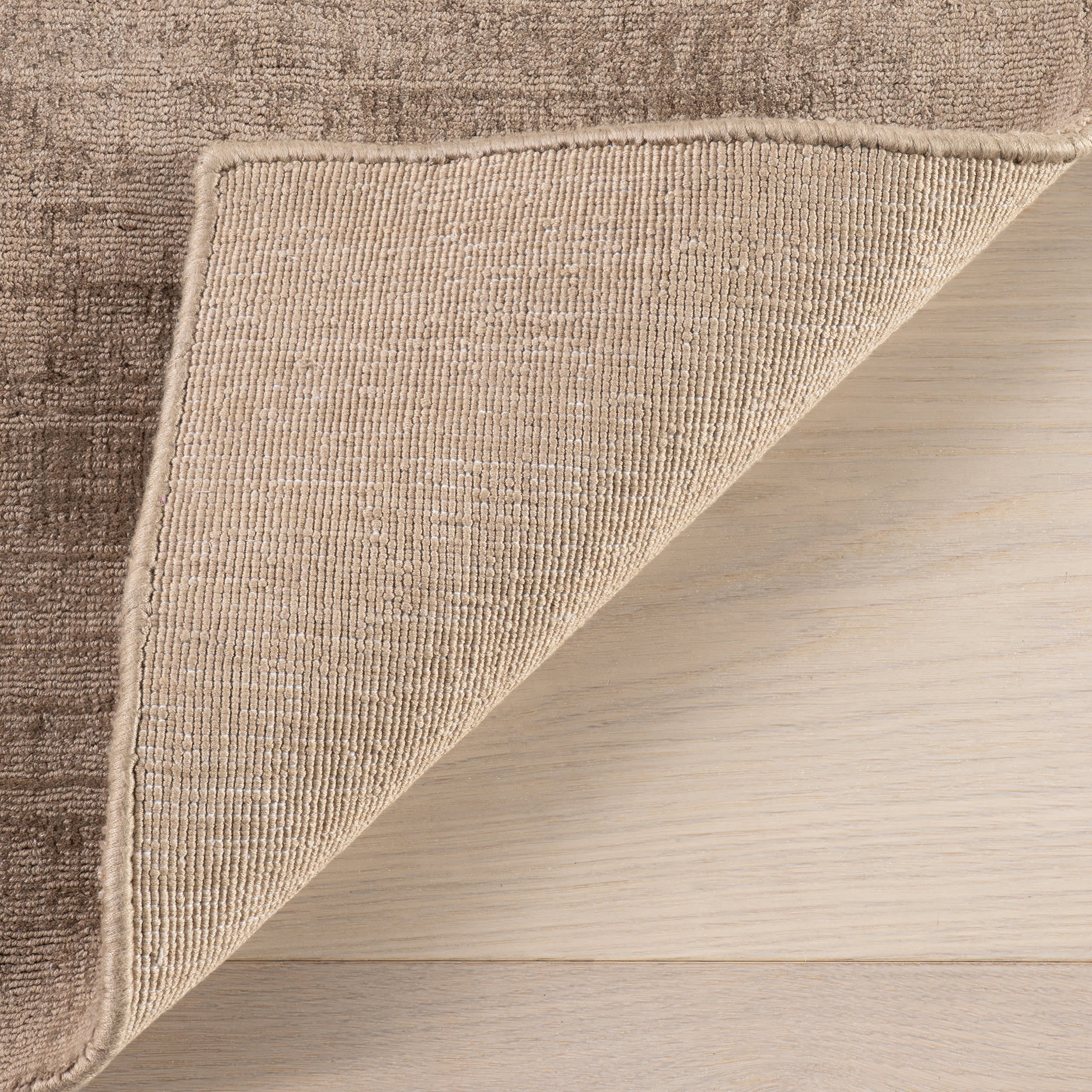 Alva Hand Loom Knotted Viscose Rug | Taupe – Annie Selke