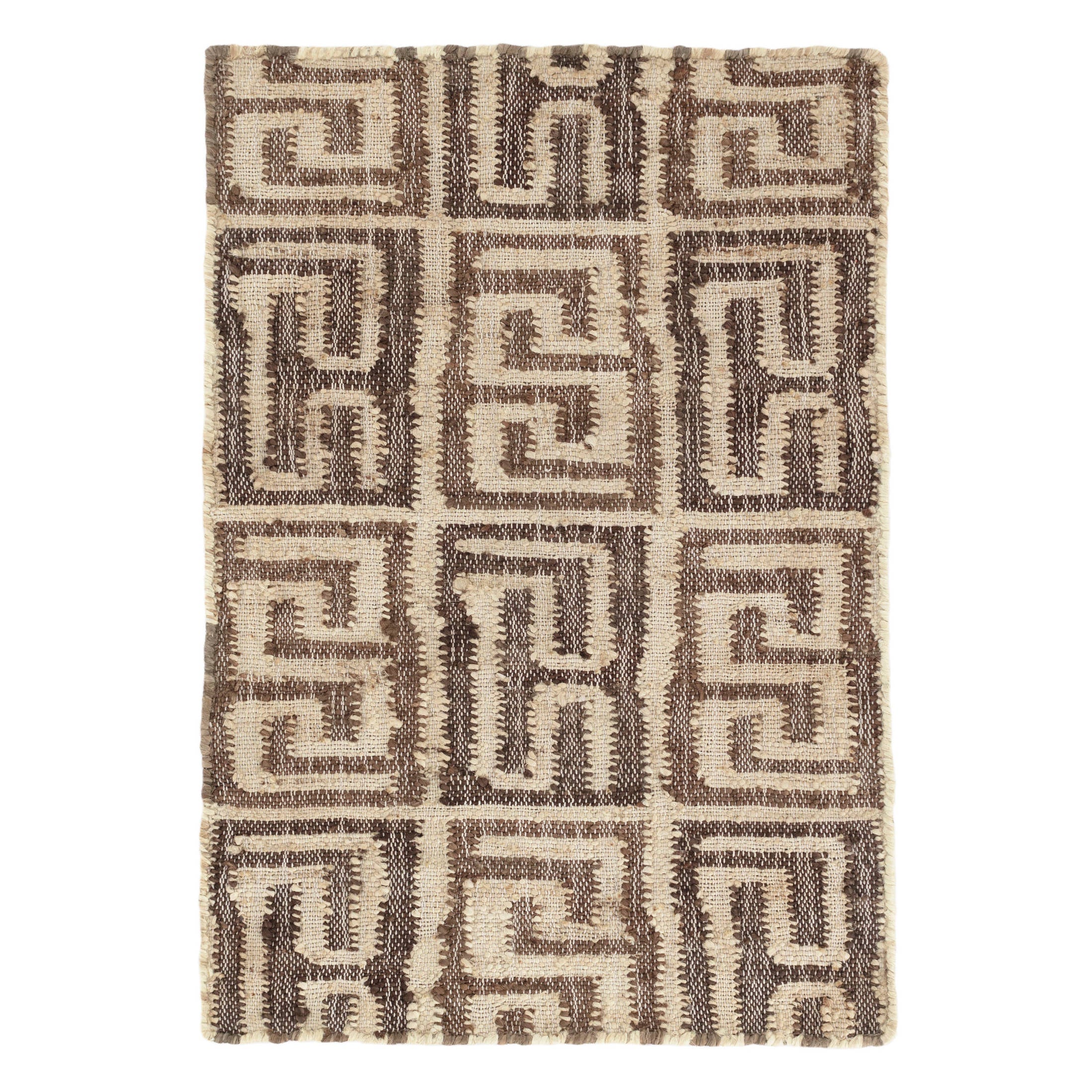 Auricula Handwoven Jute Rug by Bunny Williams | Brown