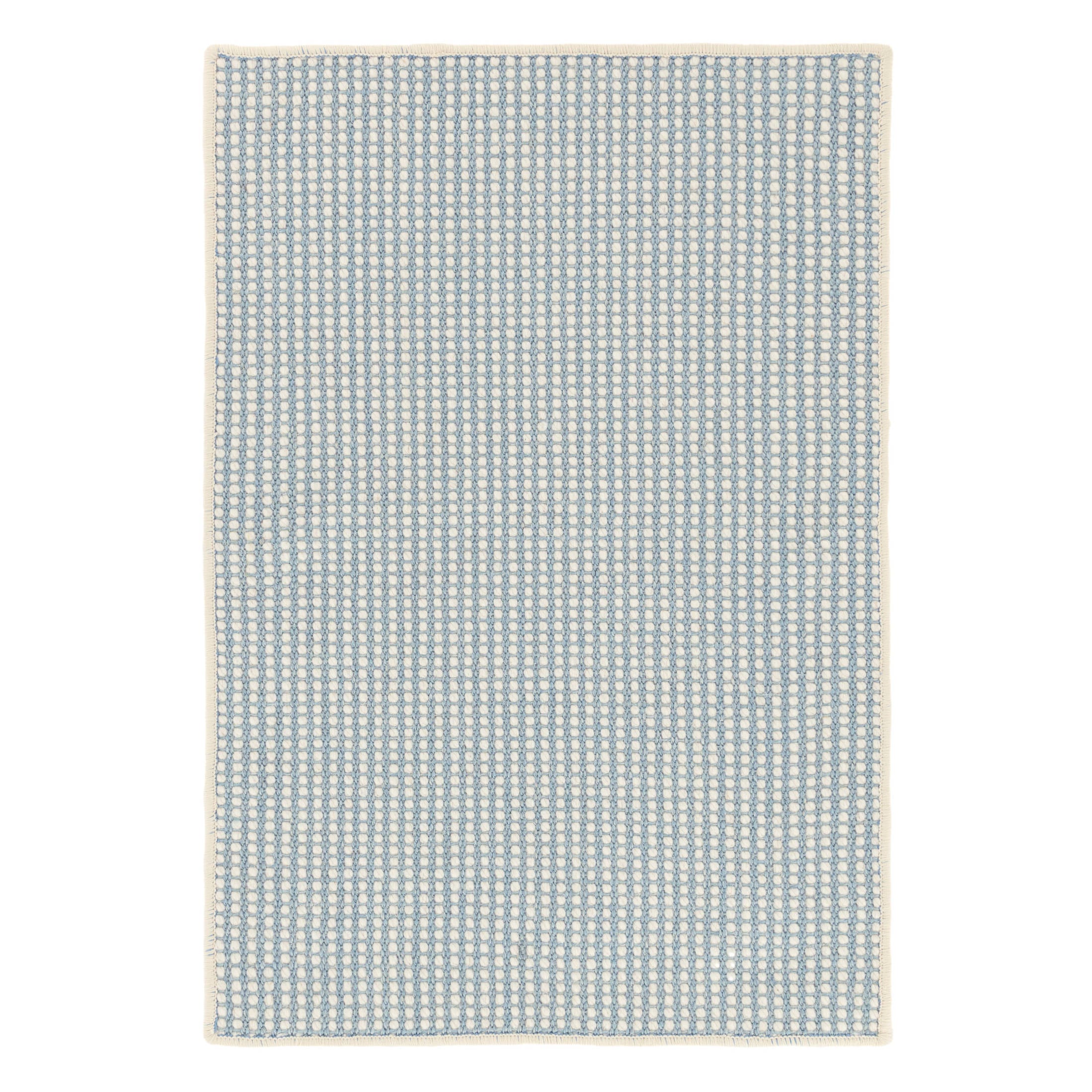 Pixel Woven Sisalwool Rug | Sky – Annie Selke