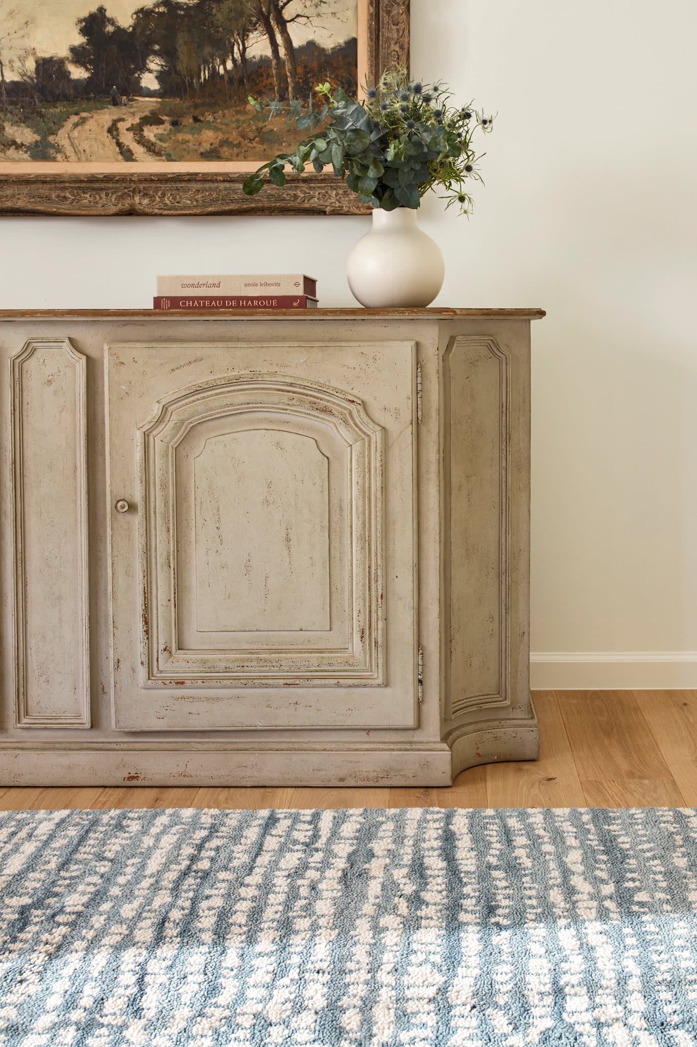 Shepherd Hand Knotted Wool Rug | Pewter Blue – Annie Selke