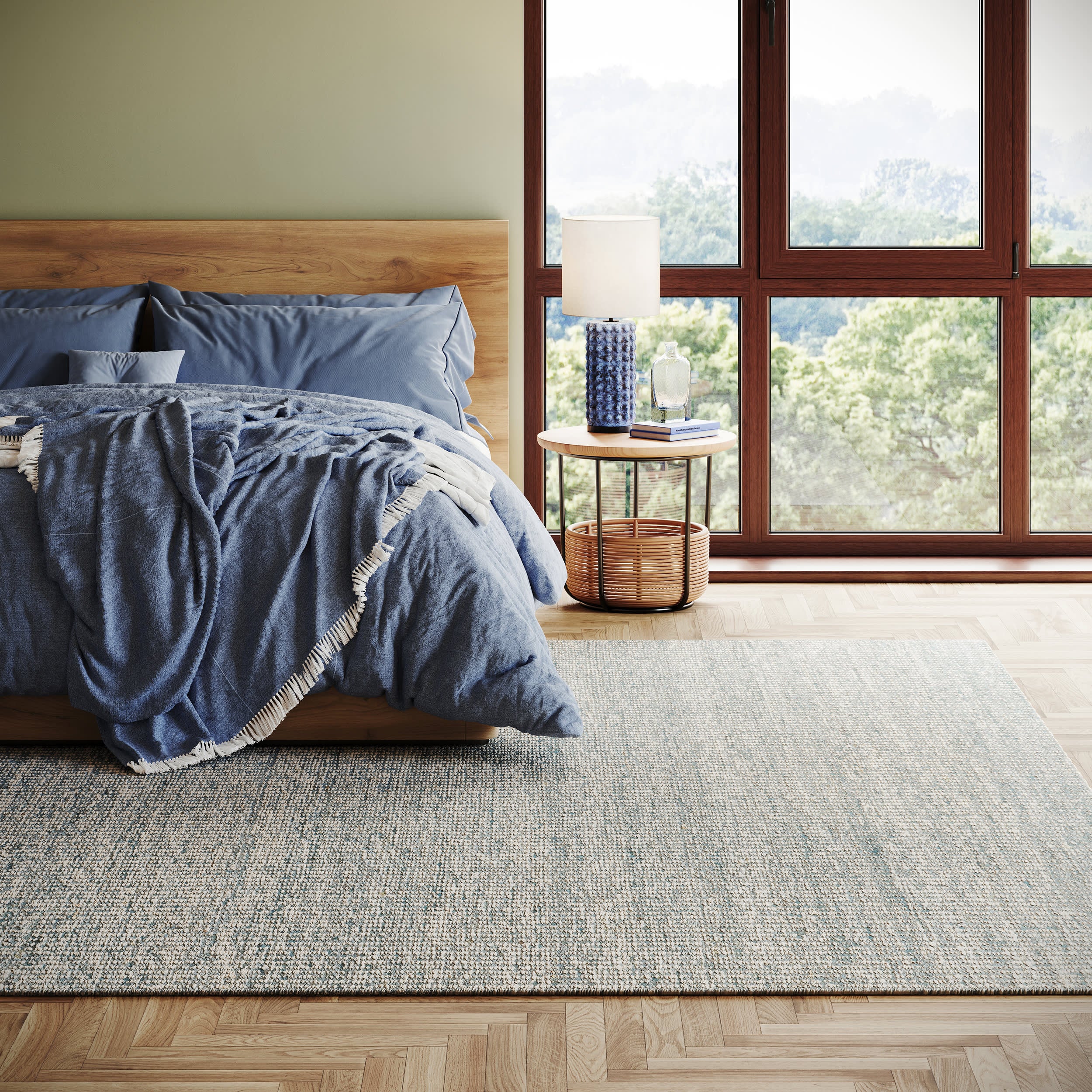 Jenkins Wool Rug | Mineral – Annie Selke