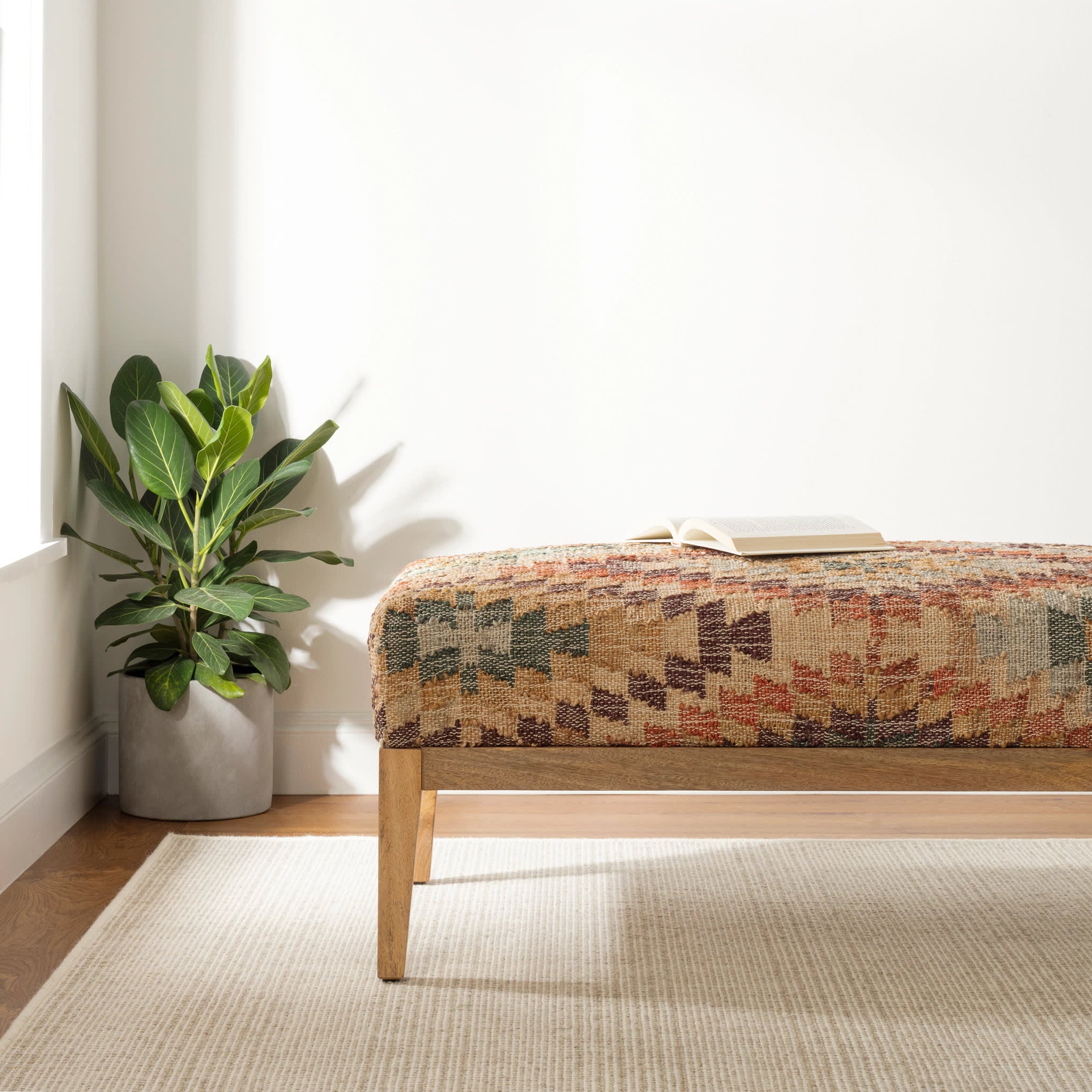 Checkers Woven Wool Custom Rug | Natural – Annie Selke