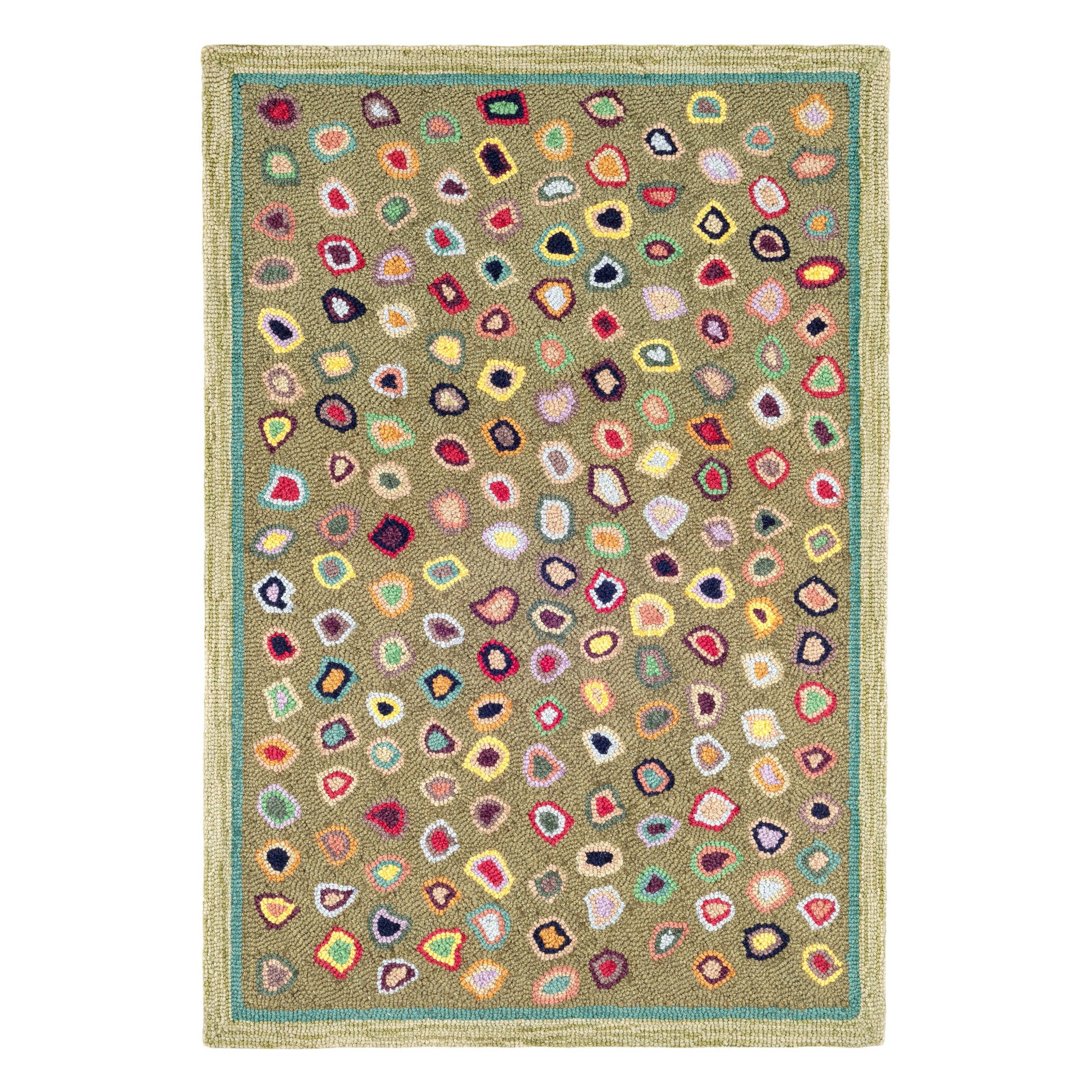 Cats Paw Hand Micro Hooked Wool Rug | Sage – Annie Selke