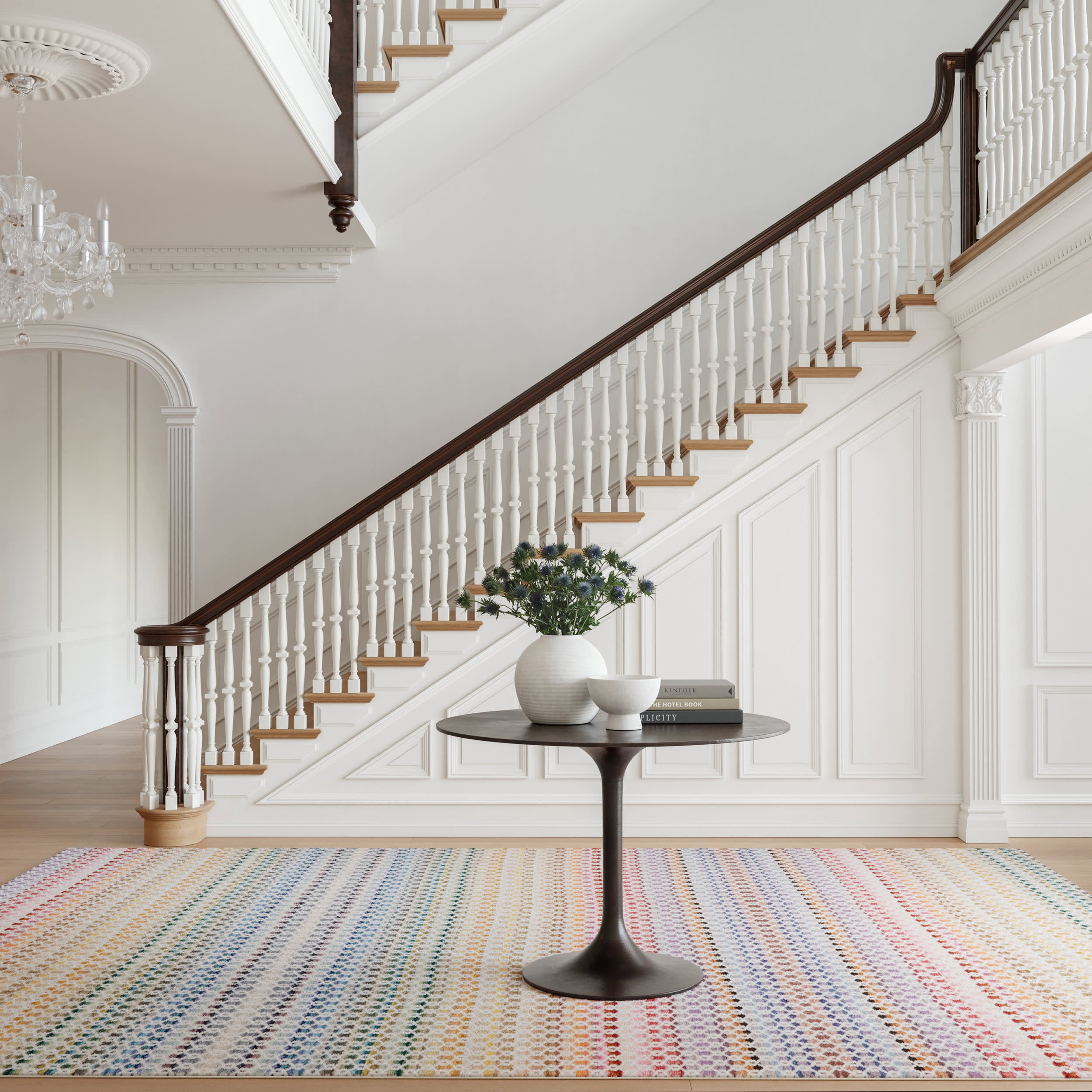 Poppy Machine Washable Rug | Multi – Annie Selke