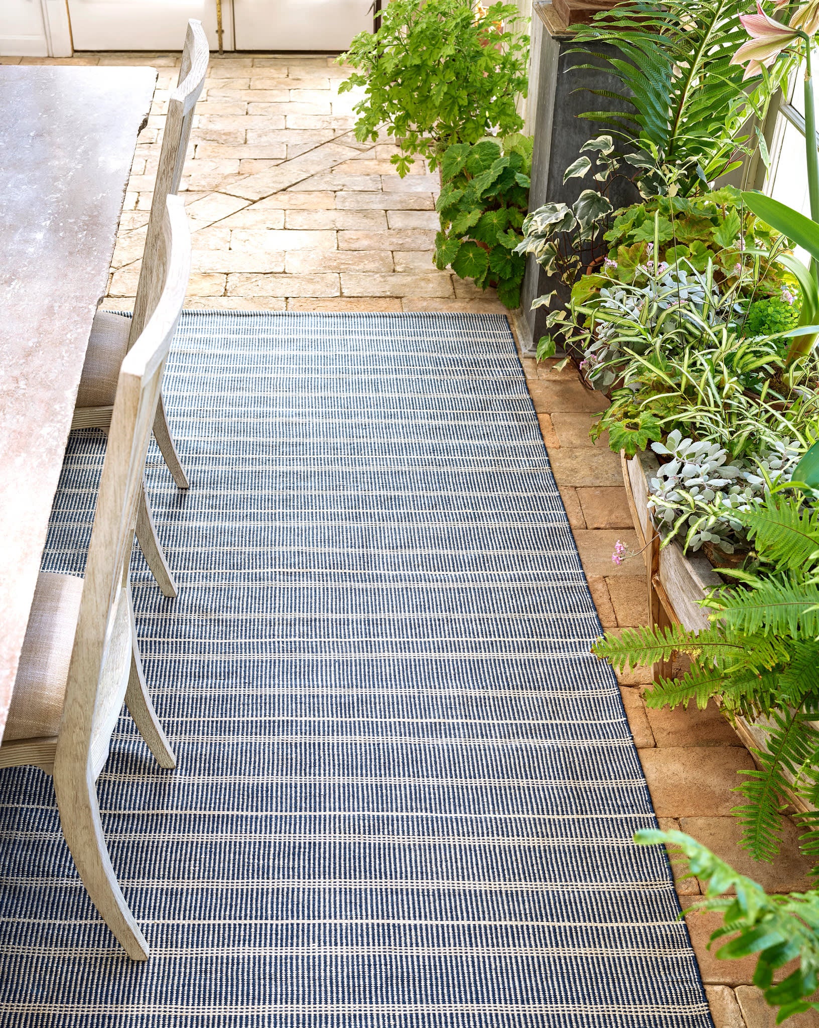 Samson Handwoven Indoor/Outdoor Rug | Navy – Annie Selke