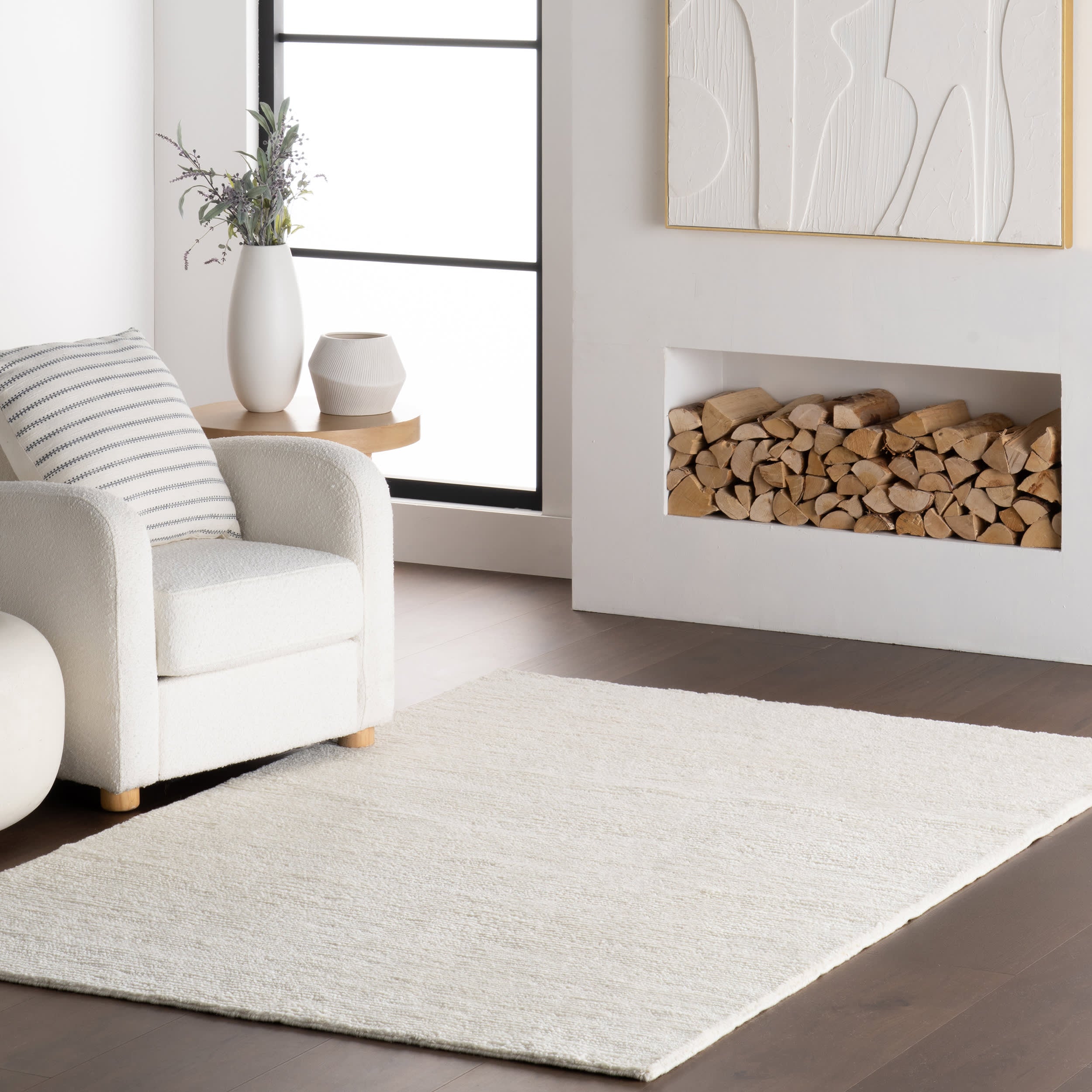 Ramsey Hand Knotted Wool Rug | Ivory – Annie Selke