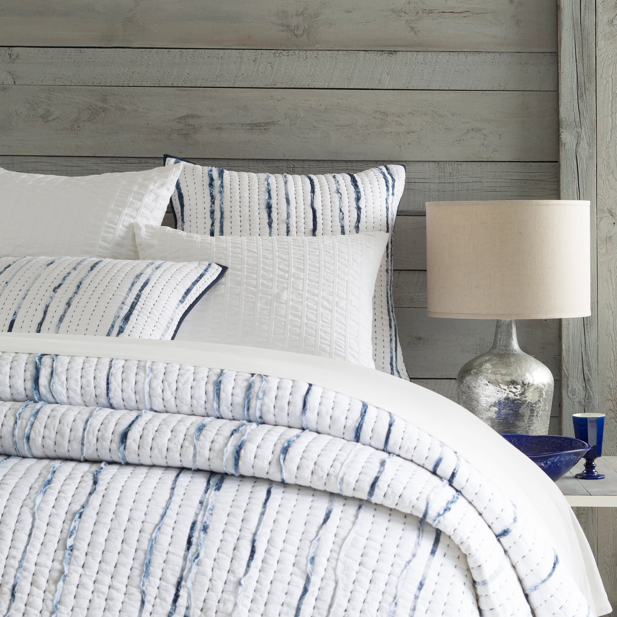 Draftsman Quilt | Blue