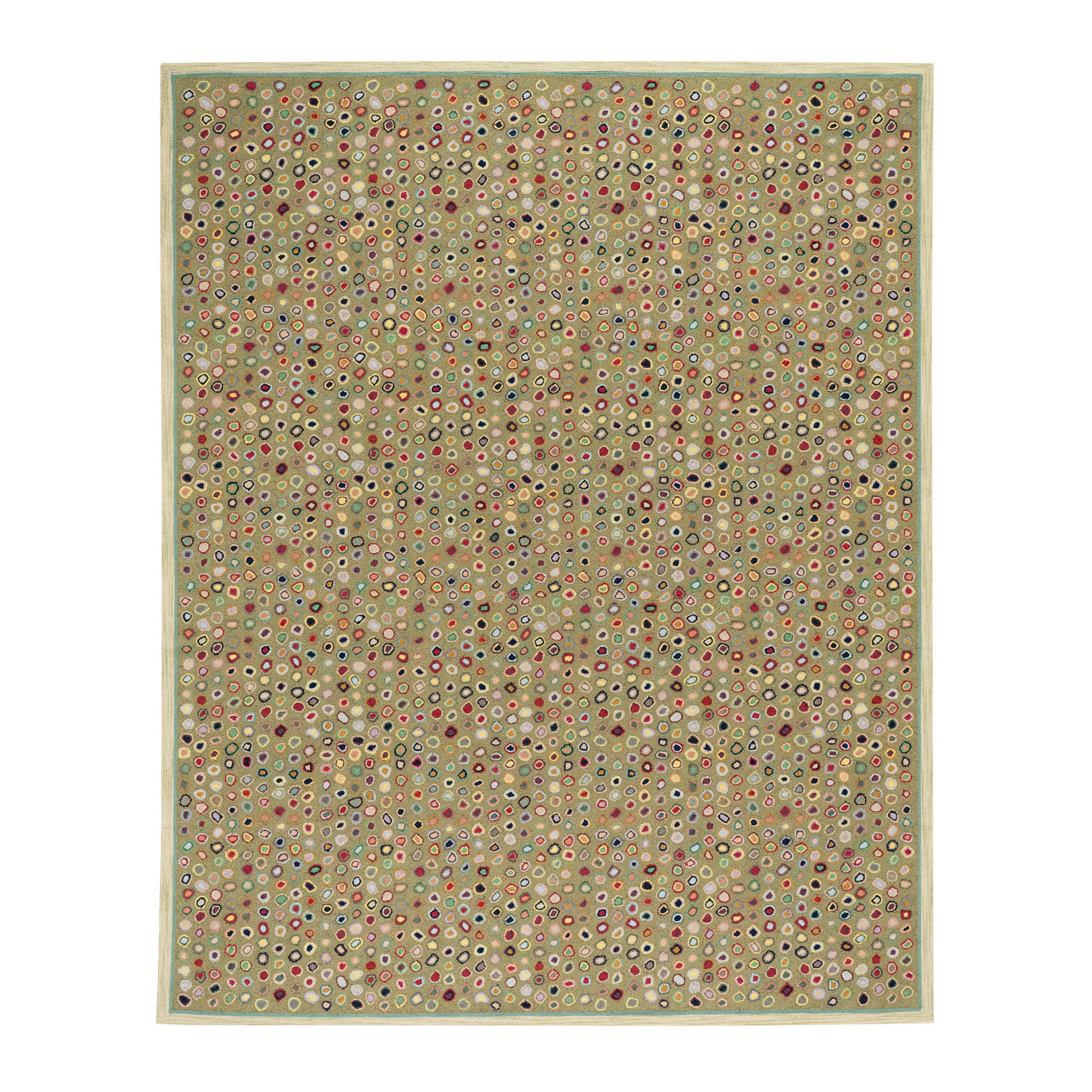 Cats Paw Hand Micro Hooked Wool Rug | Sage – Annie Selke