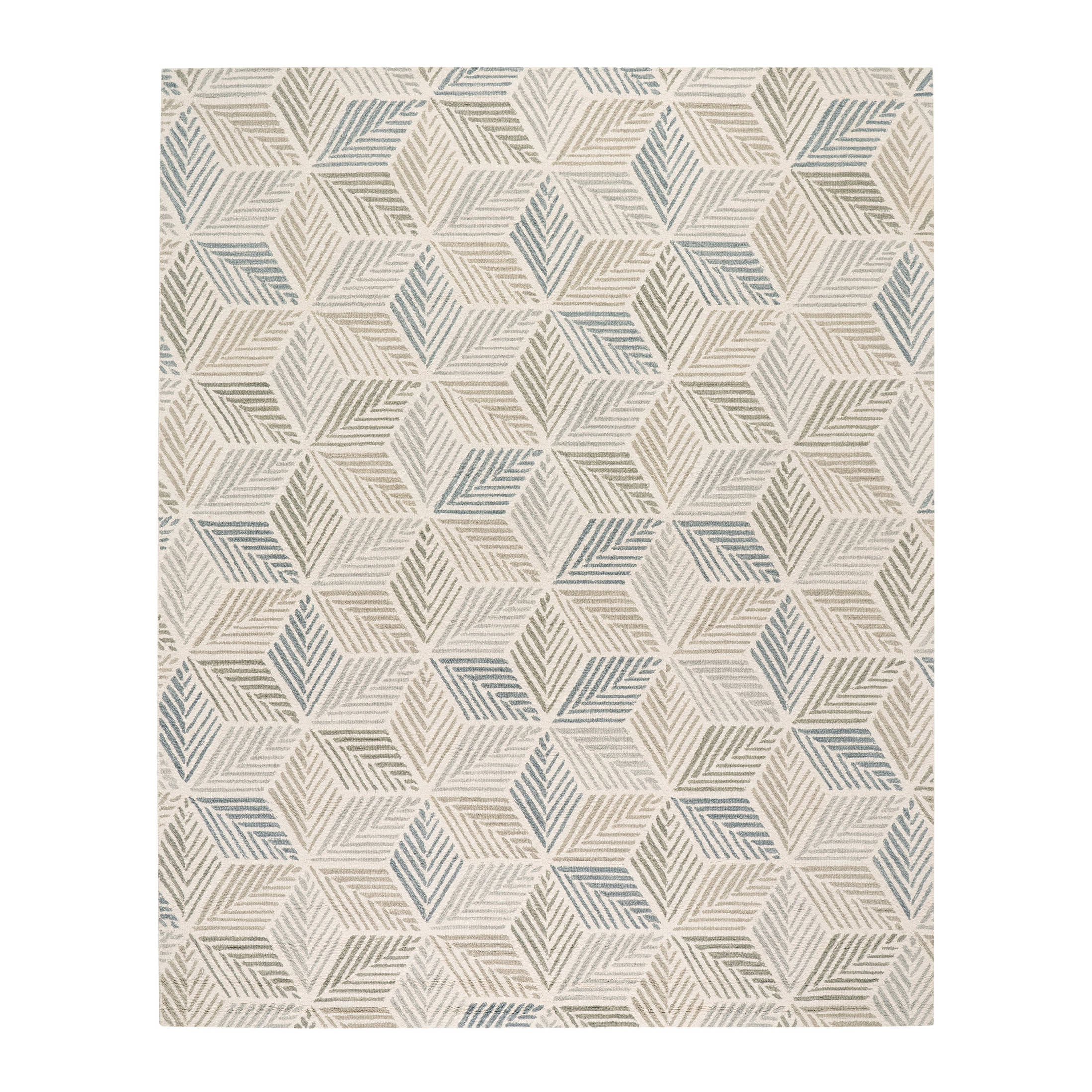Karari Hand Hooked Wool Rug | Blue – Annie Selke
