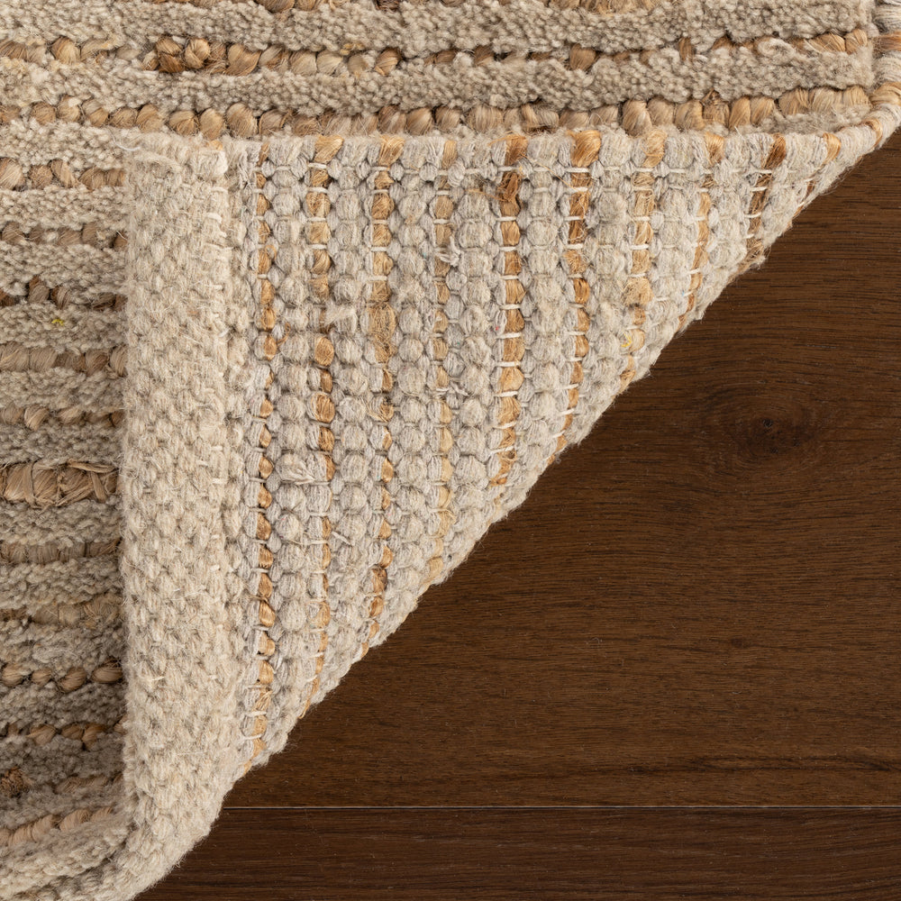 Vicart Modern Striped Bohemian Rug | Grey