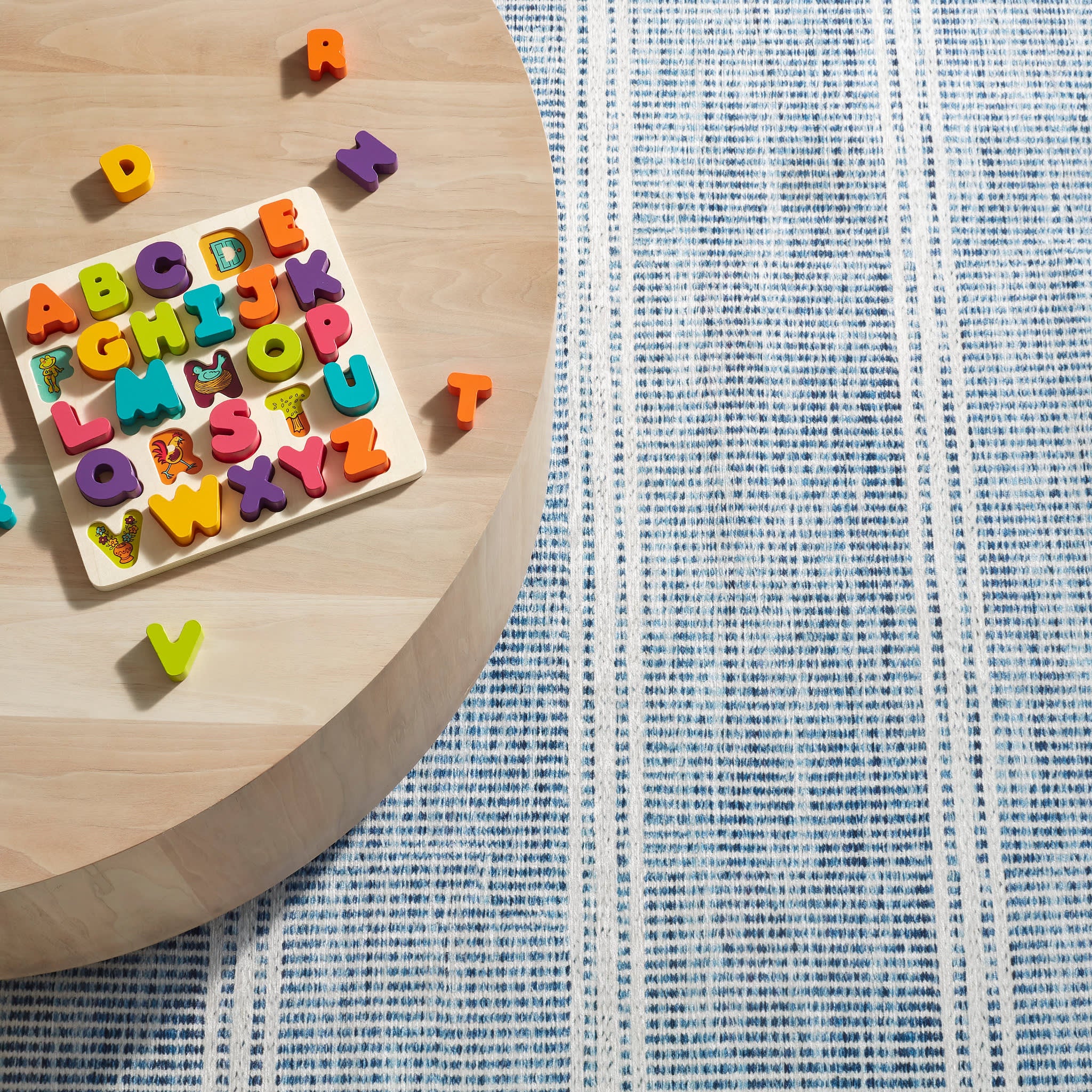 Malta Machine Washable Rug | Blue – Annie Selke