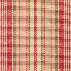 Framboise Handwoven Cotton Rug Swatch | Red