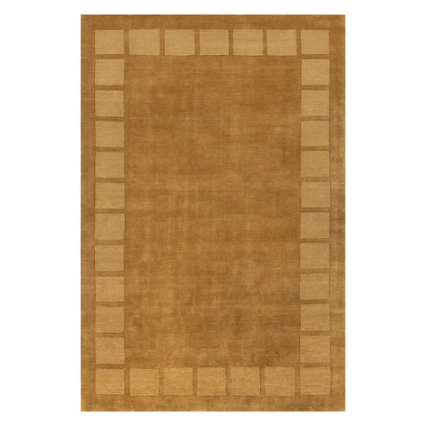 Lira High-Low Wool-Blend Rug | Wheat