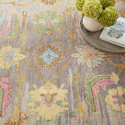 Iris Hand Knotted Wool Rug | Multi – Annie Selke