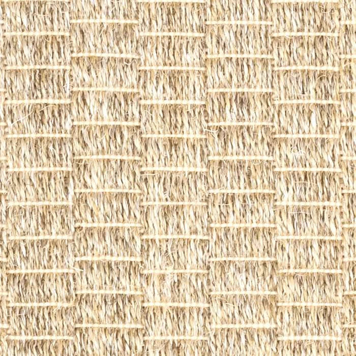 Wicker Woven Sisal Custom Rug Swatch | Sand