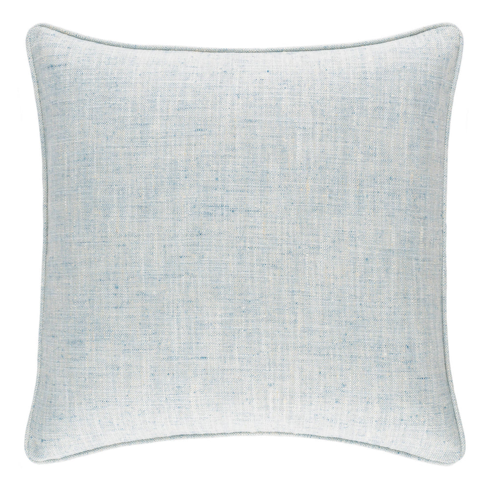 Greylock Indoor/Outdoor Decorative Pillow Cover | Soft Blue