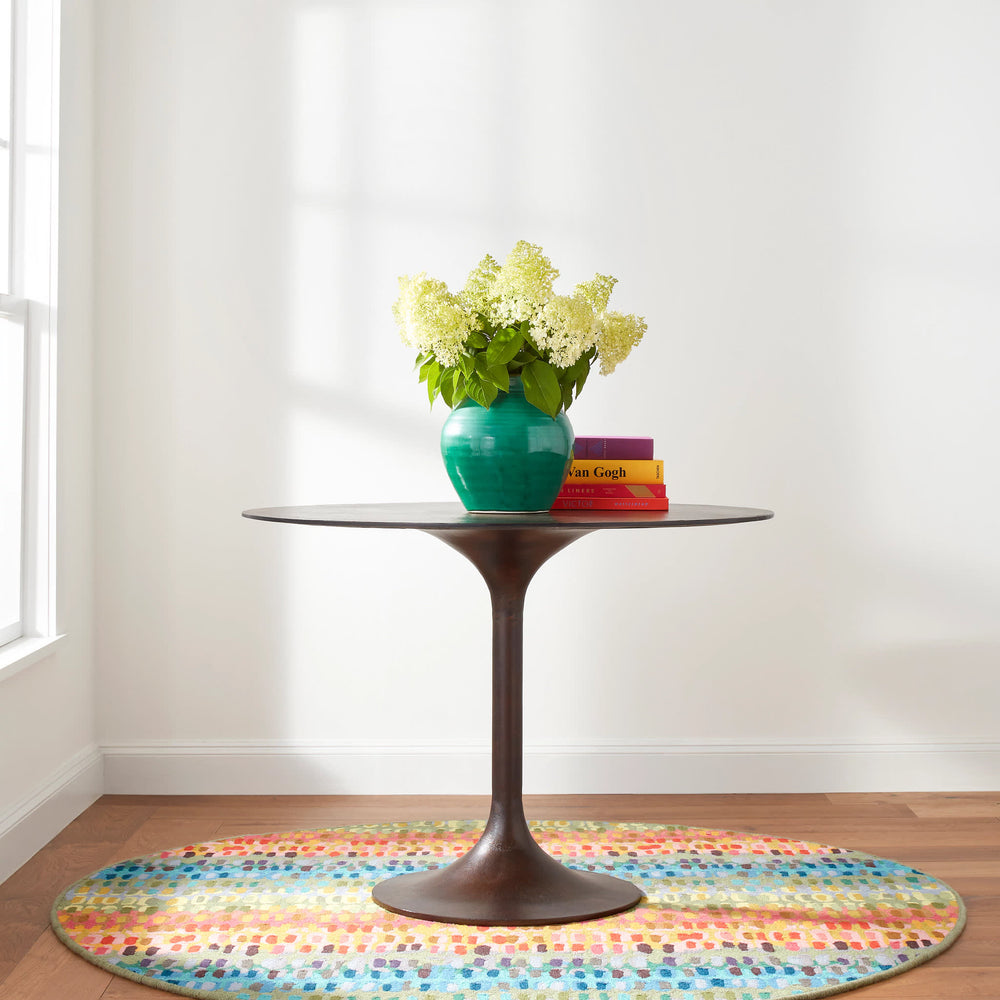 Paint Chip Hand Micro Hooked Wool Custom Rug | Multi