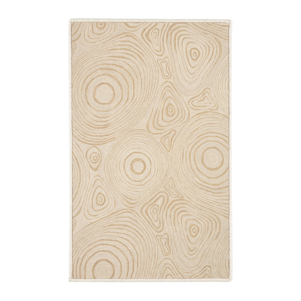 Charlton Hand Micro Hooked Wool Custom Rug by Bunny Williams | Yellow