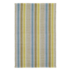 Always Greener Handwoven Indoor/Outdoor Rug | Blue/Green