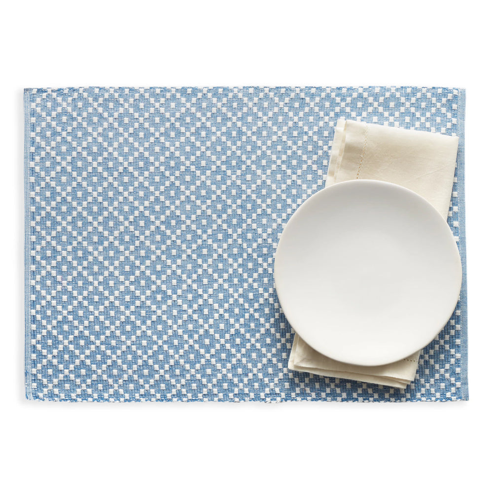 Mainsail Placemat Set of 4 | French Blue