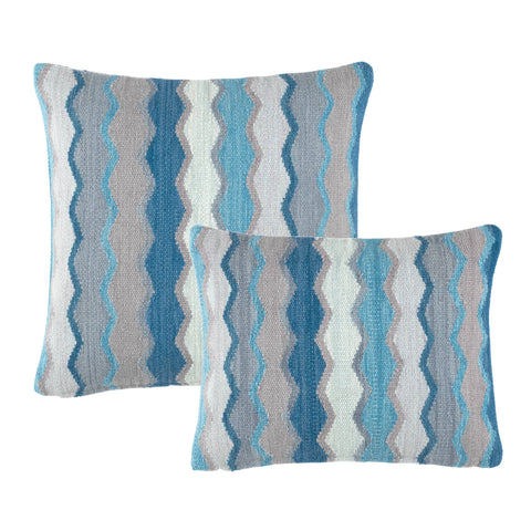Safety Net Decorative Pillow Cover | Blue
