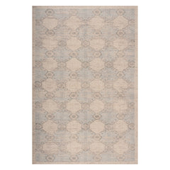 Sahi Traditional Diamond Washable Rug | Blue