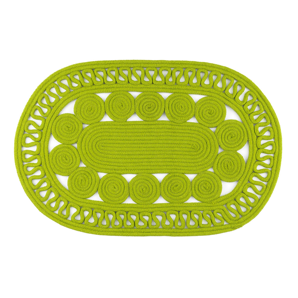 Audrey Handwoven Indoor/Outdoor Oval Rug | Sprout