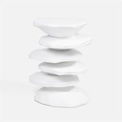Zuri Side Table | White