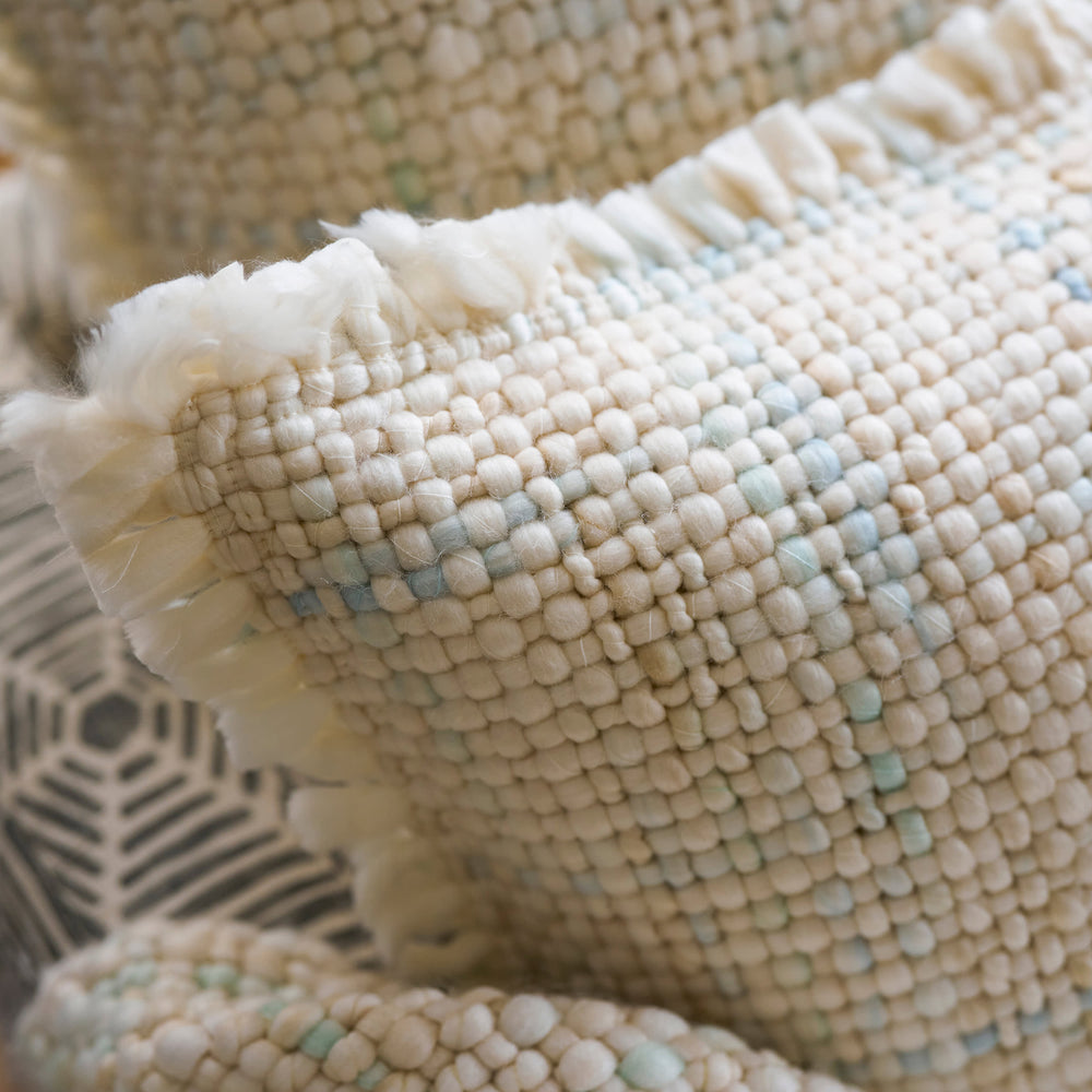 Elowyn Decorative Pillow Cover | Ivory
