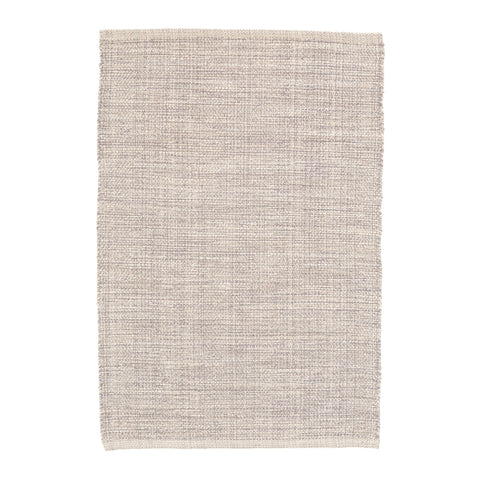 Marled Handwoven Cotton Rug | Grey