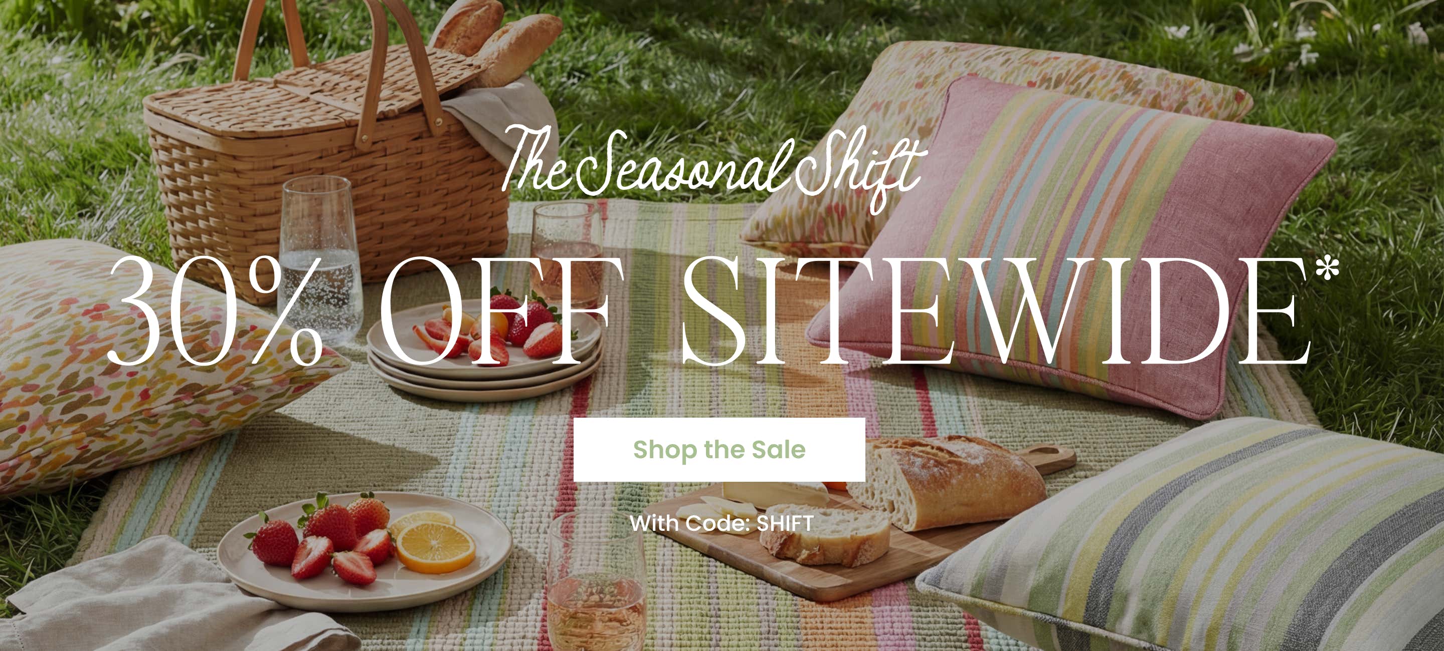 The Seasonal Shift 30% Off Sitewide Shop the Sale with code: SHIFT