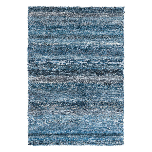 Denim Chindi Hand Hooked Cotton Rug | Blue – Annie Selke