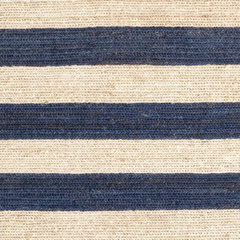 Ipswich Handwoven Jute Rug Swatch | Blue