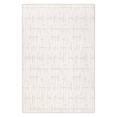 Ibis Crosshatch Custom Rug | White
