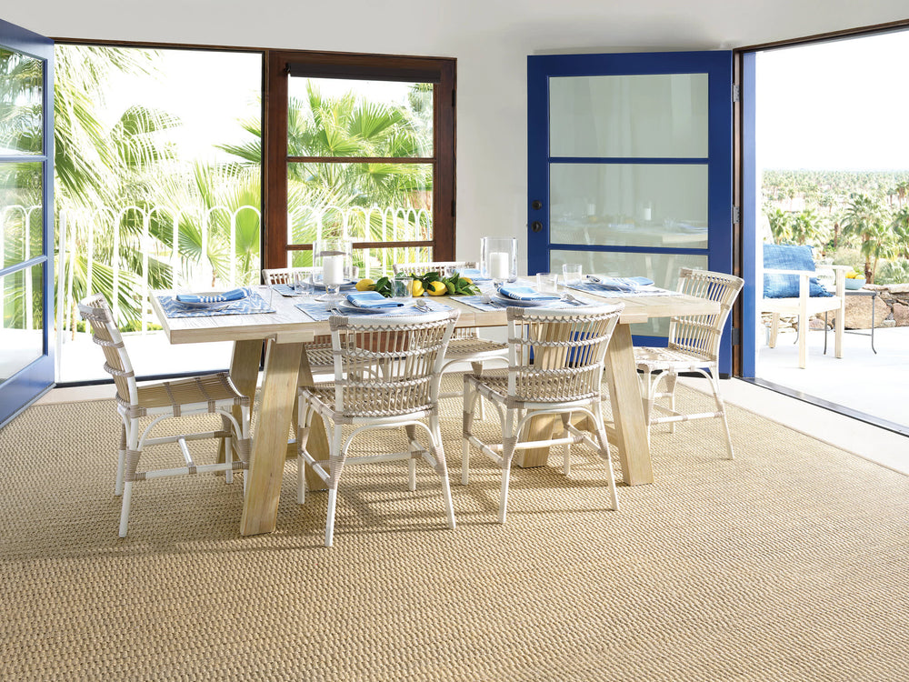 Wicker Woven Sisal Custom Rug | Natural