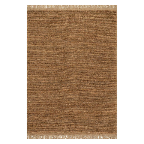 Varnu Textured Handmade Jute Rug | Natural