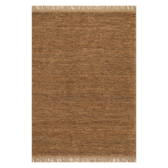 Varnu Textured Handmade Jute Rug | Natural