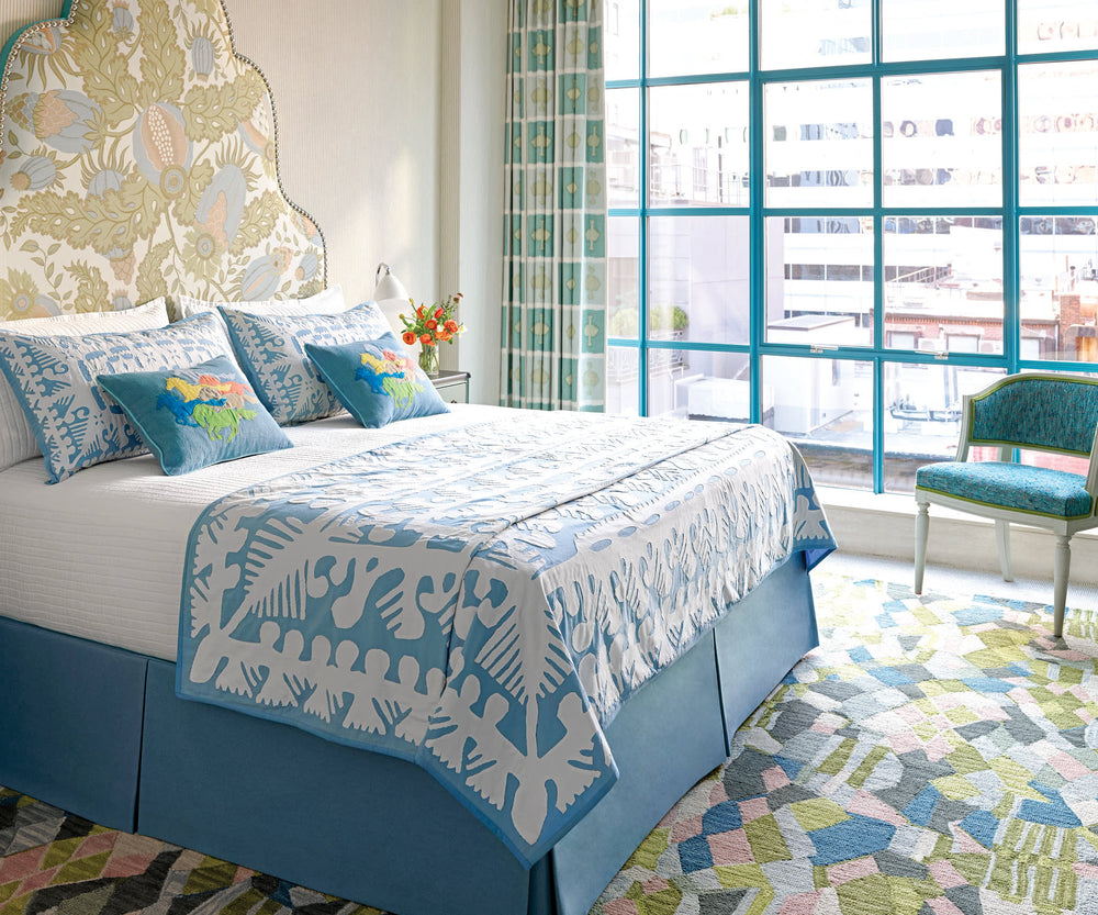 Boyfriend White Matelasse Coverlet