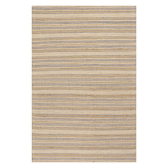 Marn Striped Handmade Jute Rug | Sand
