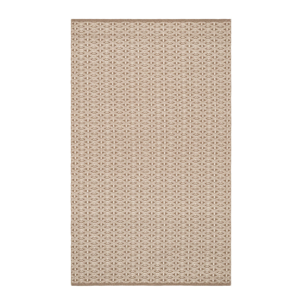 Bare Handwoven Cotton Rug | Natural
