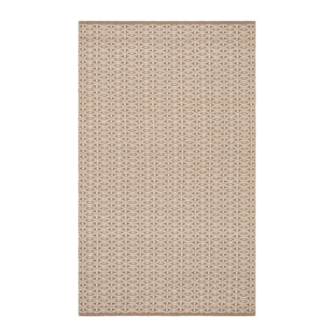 Bare Handwoven Cotton Rug | Natural