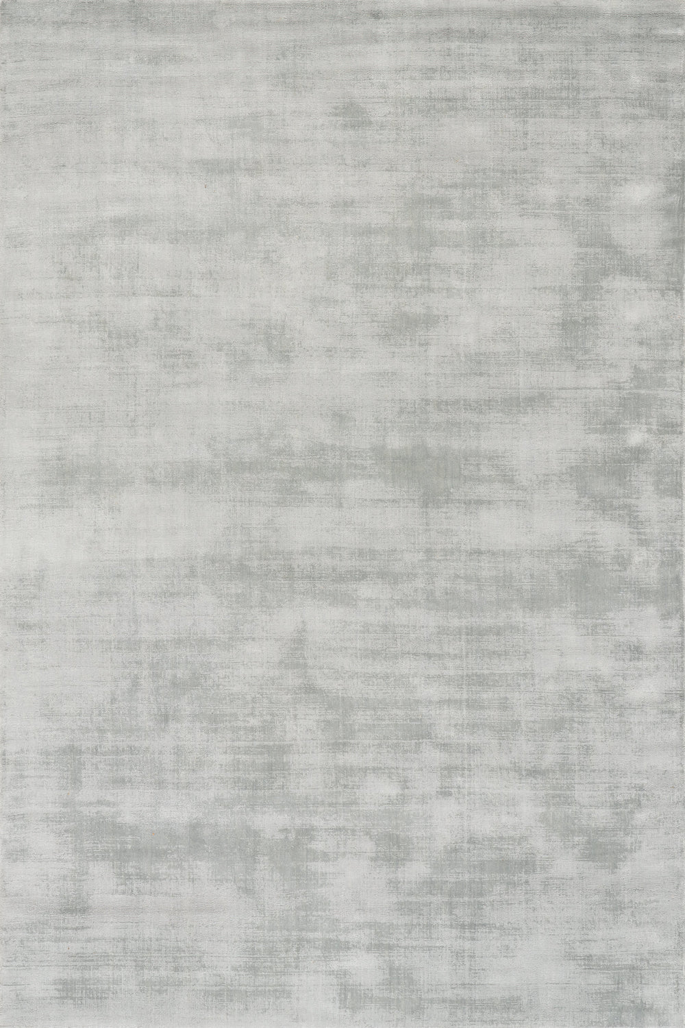 Alva Hand Loom Knotted Viscose Rug Swatch | Sky