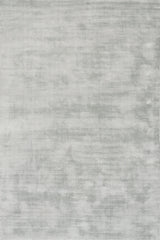 Alva Hand Loom Knotted Viscose Rug Swatch | Sky