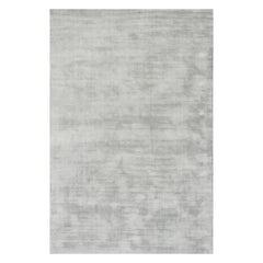 Alva Hand Loom Knotted Viscose Rug | Sky