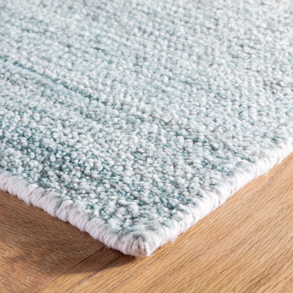 Pandora Hand Loom Knotted Rug | Sky